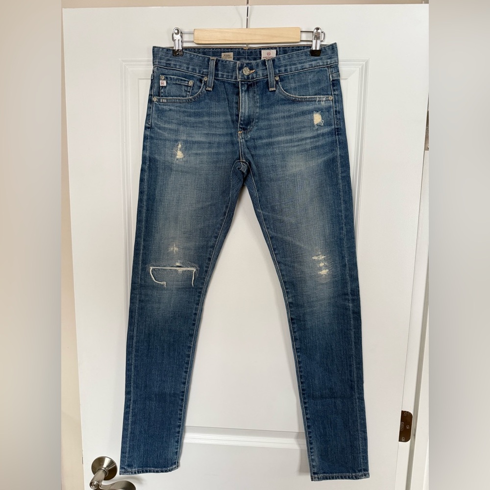 AG Adriano Goldschmied Nikki Relaxed Skinny Jeans – 27R